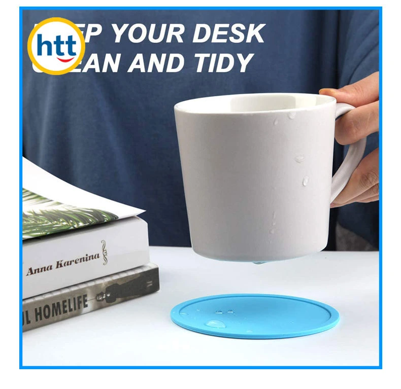Silicone Coaster for Home, Office, Bar, Wood Table, Desk, Kitchen