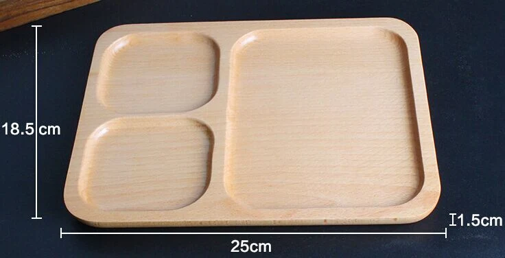 Rectangle Wooden Bar Serving Food Tray with Made in China