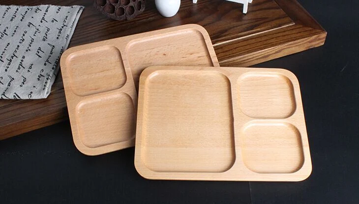 Rectangle Wooden Bar Serving Food Tray with Made in China