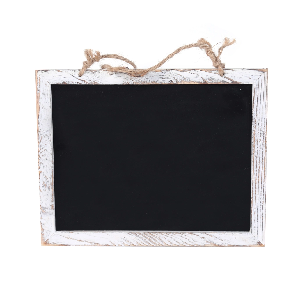Shabby Chic Wooden Frame Wall Hanging Rustic Wooden Chalkboard