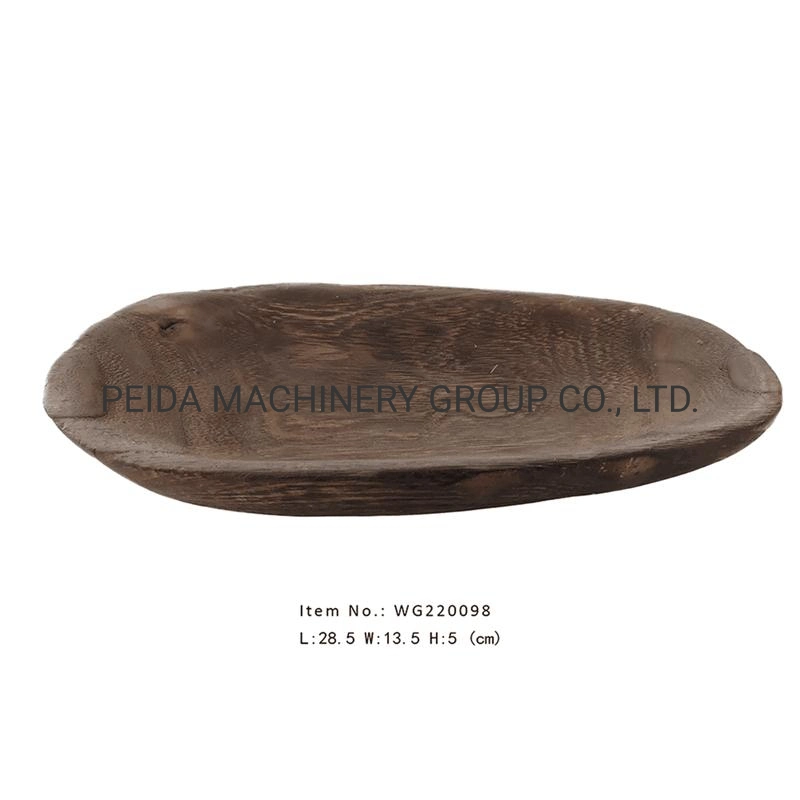 Simple Solid Color of The Wooden Basin Made of Natural Materials