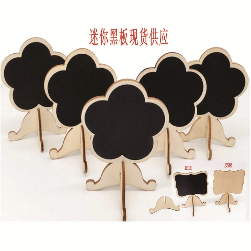 Meilun Art &amp; Craft Mini Clip Wooden Small Blackboard for Wedding Table Decoration