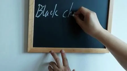 Creative 30*20 Children′s Wooden Frame Single Sided Mini Blackboard