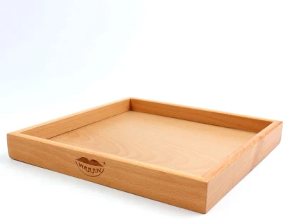 Nature Small Wood Serving Tray Wooden Food Tray