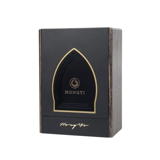 Wholesale High Quality Custom Printed Paper Wine Gift Cardboard Oriental Perfumes Packaging Storage Carton Wooden Box