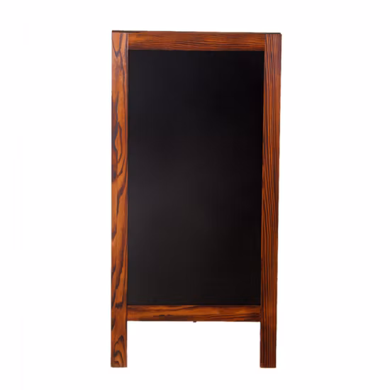 a-Frame Wooden Sidewalk Chalkboard Sign